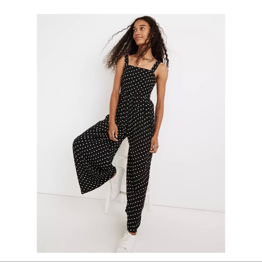 Polka dot jumpsuit